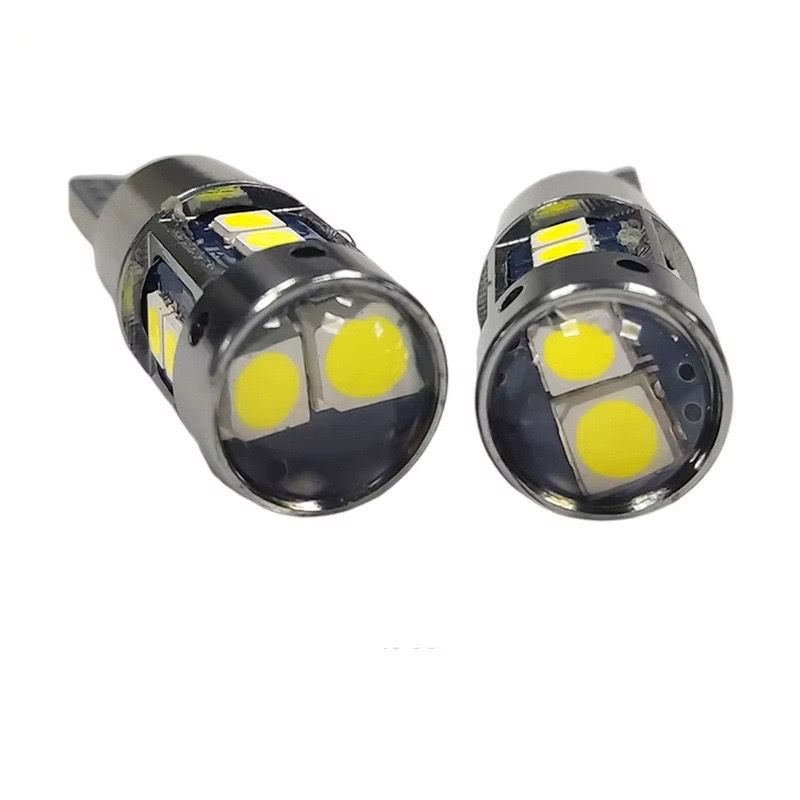 T10 3030 LED širinski indikator i svjetlo za čitanje – 10SMD, 3W, 12V, 8000K, aluminijska legura
