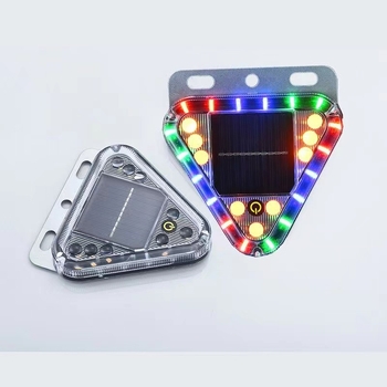Solarsko upozoravajuće svjetlo za kamione, trokutasto LED stražnje svjetlo, bez kabeliranja, ABS kućište, 0.2W, 1.2V, 1.2A