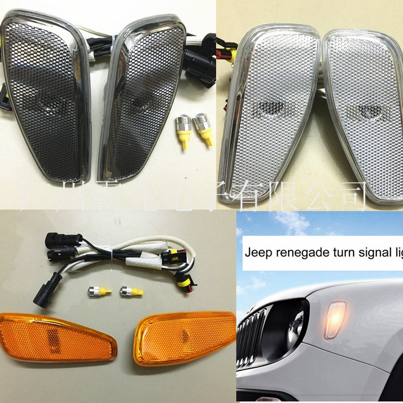 Jeep Renegade LED pokazivač na blatniku – bočno svjetlo, 12V, 0.8W, model BGY1, kućište od aluminijske legure/PC