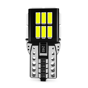 T10 LED Autóvilágítás 4014 SMD, 12V DC, 2.4W, Canbus, Szélesség/Olvasás/Rendszámtábla világítás