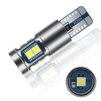 Lumină LED T10 pentru mașini, 9SMD 3030, 3W, DC12-24V, 6500K, 400 lm