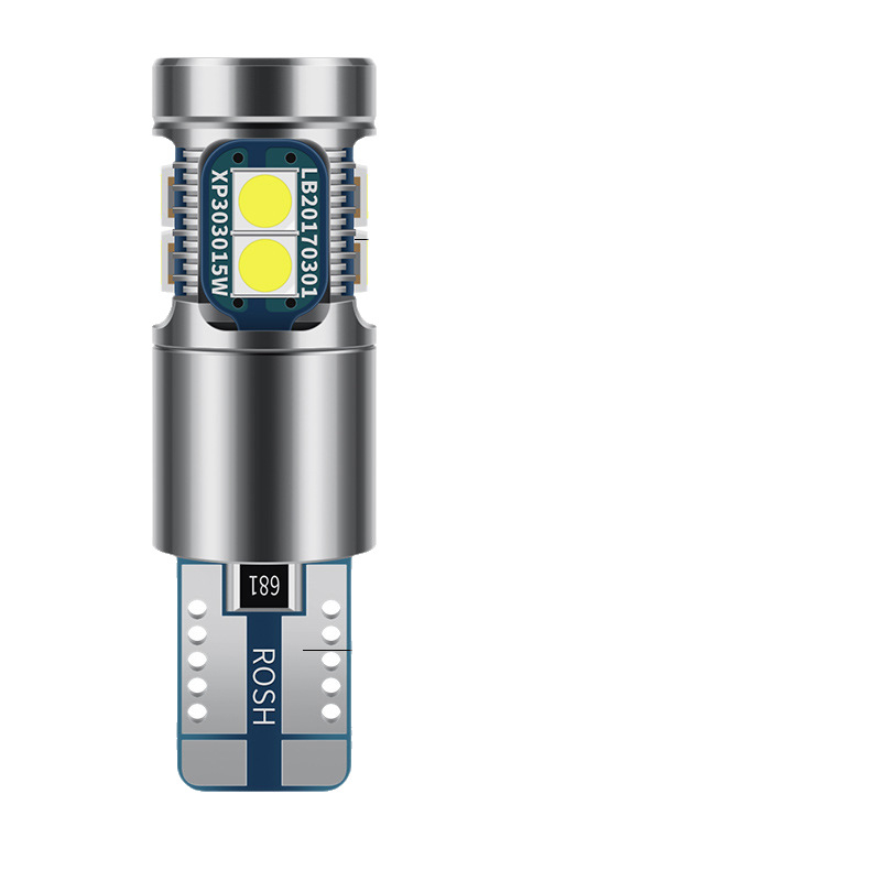 Lumină LED T10 pentru mașini, 9SMD 3030, 3W, DC12-24V, 6500K, 400 lm