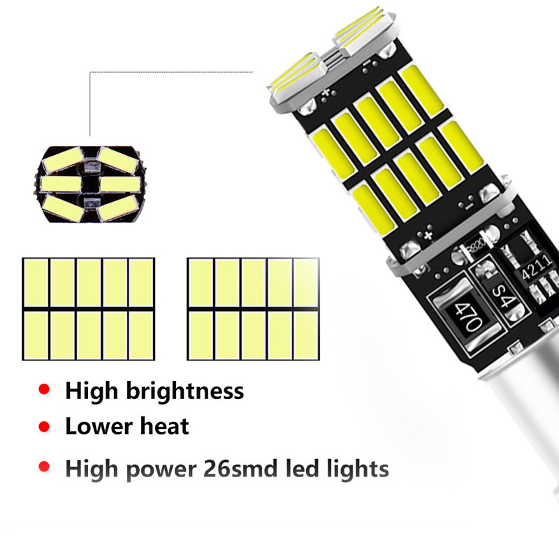 BA9S 4014 SMD LED indikatorska svjetiljka, univerzalna uporaba, 12V, 2.52W, 6500K