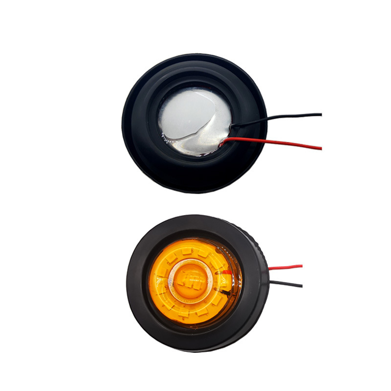 Lumină laterală LED circulară pentru camioane și furgonete, 12-24V, IP68, 6W, 6000lm, model SL-214
