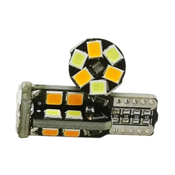 FULASH Auto LED dvobojno svjetlo T10 2835 22SMD, CAN dekodiranje, osvijetljenje registarske pločice, svjetlo na vratima i stražnje svjetlo