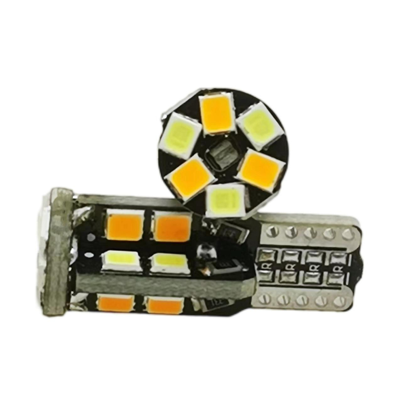 FULASH Auto LED dvobojno svjetlo T10 2835 22SMD, CAN dekodiranje, osvijetljenje registarske pločice, svjetlo na vratima i stražnje svjetlo