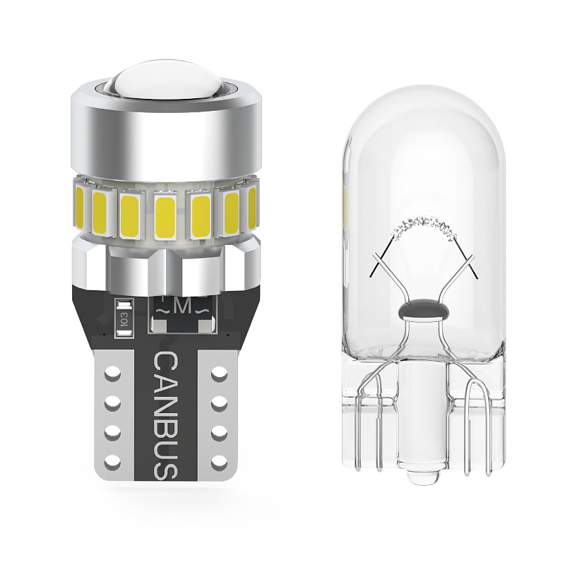 LED T10-3014 18SMD LED žarulja, aluminijsko kućište, 12–50V, 2.1W, 6500K