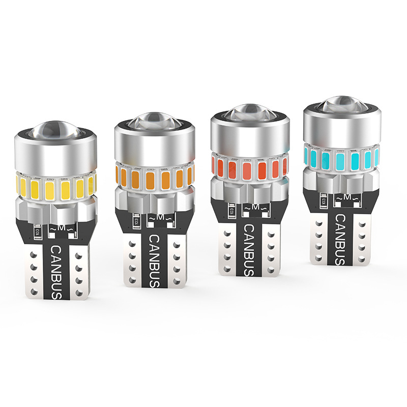 LED T10-3014 18SMD LED žarulja, aluminijsko kućište, 12–50V, 2.1W, 6500K