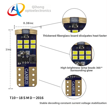 T10/W5W LED auto indikator širine - 10-30V, 2W, 186LM