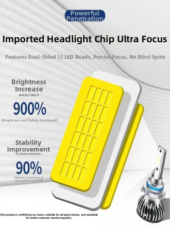 LED esilatern Wuling Hongguang S jaoks – 12V, 90–100W, 5000–6000K, kõrge/madal valgusvihu, super ere projektor