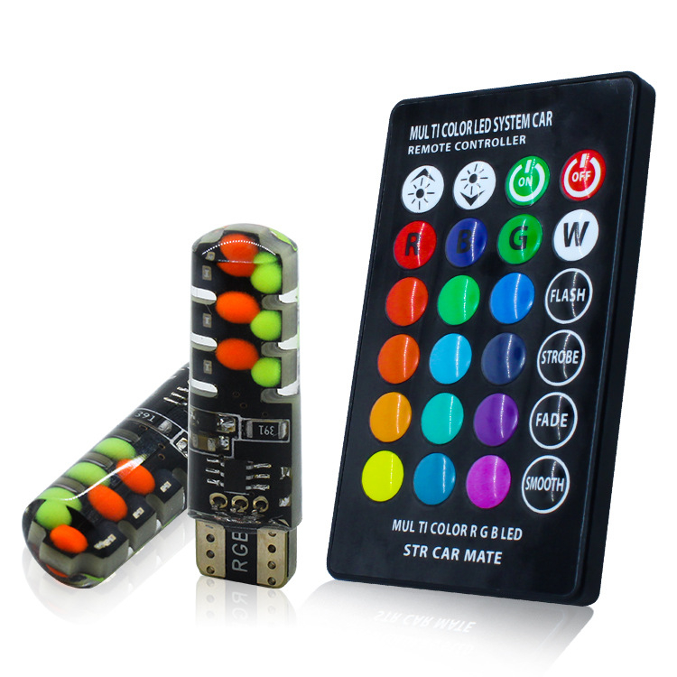 So.K RGB unutarnje svjetlo za čitanje u automobilu s daljinskim upravljačem i dodirnim senzorom, magnetsko LED COB stropno osvjetljenje, 12V, 1.5W, 6000K, IP67, model T10