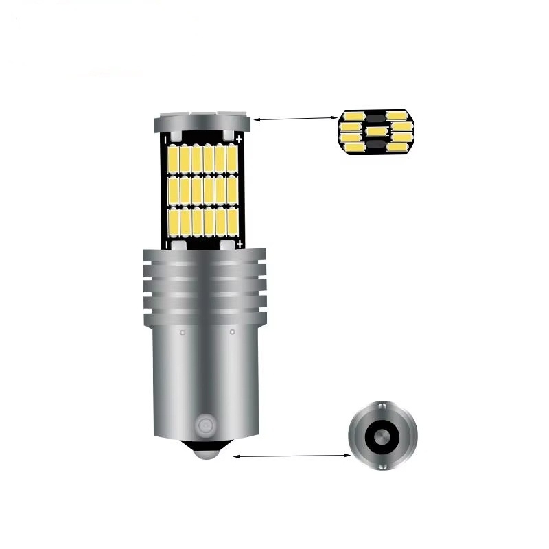 Auto LED stražnja svjetla s dekoderom, T15 4014 45SMD, 12V 5W, LED 4014, univerzalna kompatibilnost, vijek trajanja 50 000–100 000 sati