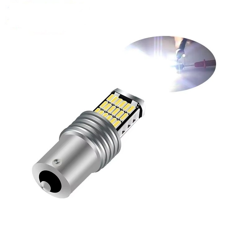 Auto LED stražnja svjetla s dekoderom, T15 4014 45SMD, 12V 5W, LED 4014, univerzalna kompatibilnost, vijek trajanja 50 000–100 000 sati