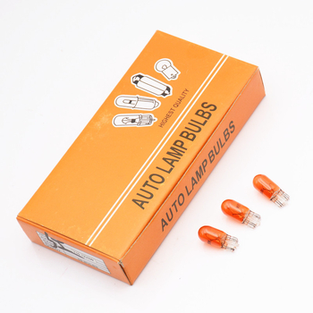 Autó műszerfal lámpa, modell T10, 12V, 3W, univerzális T10 aljzattal