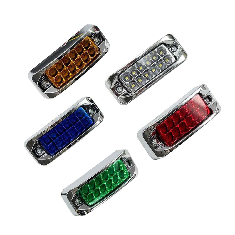 Kamionska LED bočna svjetiljka s pokazivačem širine, 12-24V, 6W, LED tip 2835, IP67, trajanje 50 000 h
