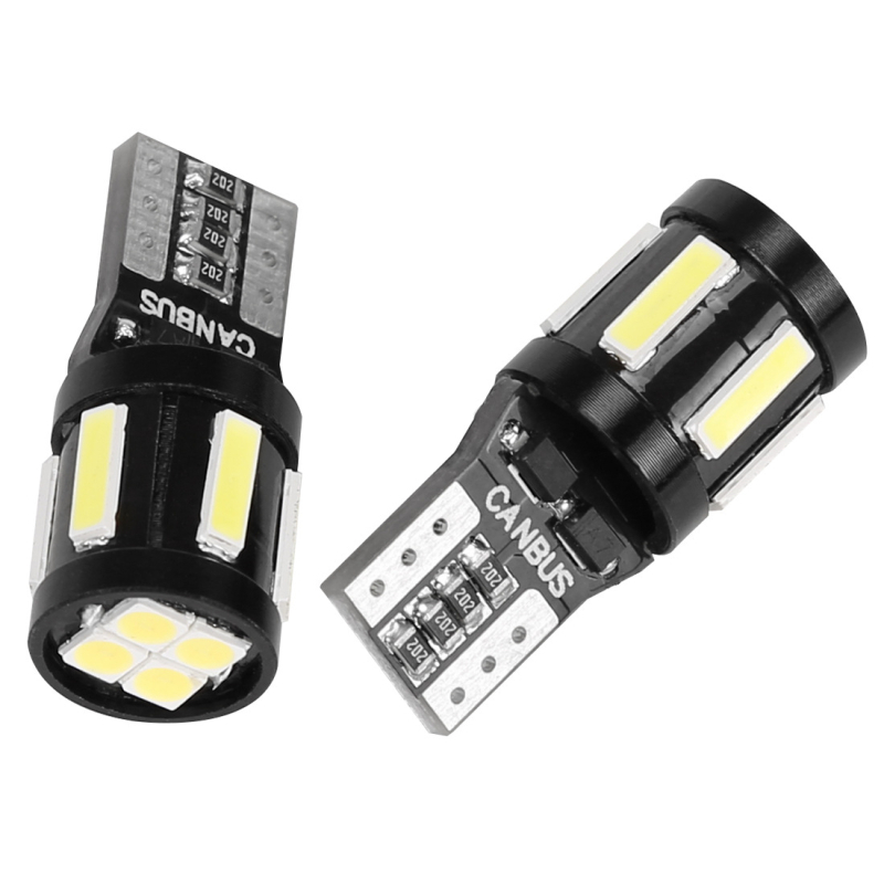 LED T10 valstybės numerio plokštės apšvietimas, Supare, 12V, universalus suderinamumas, 30 000 valandų tarnavimo laikas