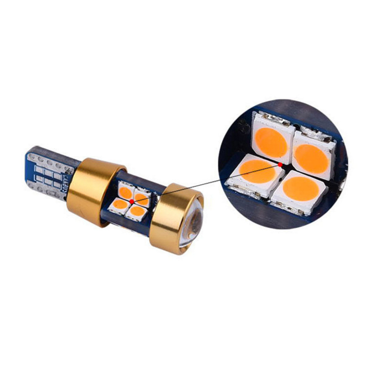 Lampă LED T10/W5W 360°, 5W, 12V, pentru numărul de înmatriculare și semnalizatorul de lățime