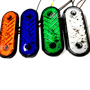 LED bočno svjetlo za teška vozila i automobile, model Flashing cable side light, snaga 6W, napon 12–24V, svjetlosni tok 250LM