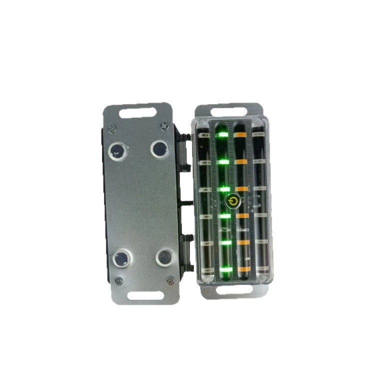 LED hátsó lámpa autóhoz, ABS ház, összecsukható napelemes lámpa, univerzális kompatibilitás