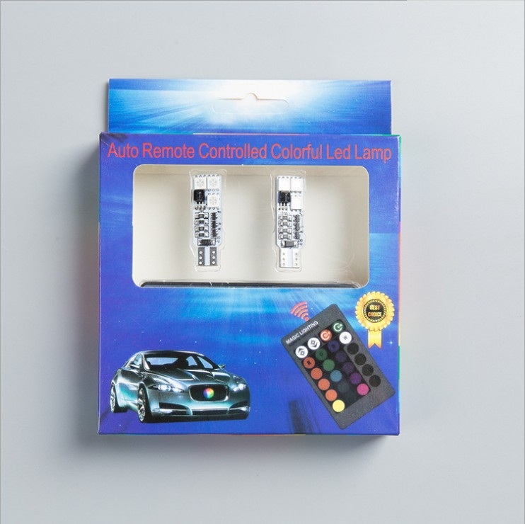 Daljinski upravljano LED svjetlo za automobil za atmosfersko rasvjetu, 12V, 10W, 1A, PC kućište, univerzalna kompatibilnost