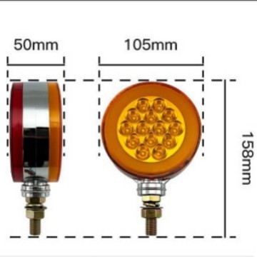 Bočne svjetiljke za kamion - 12–24 V - 30 W - IP65 - LED izvor - Bd-5032