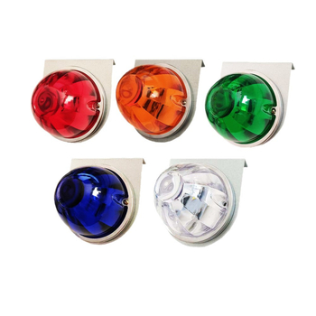 Lumina Watermelon pentru camion – LED semnalizare laterală pentru camioane, 10–30V DC, IP67, 1W, 9.4×7.6 cm, inel din oțel inoxidabil