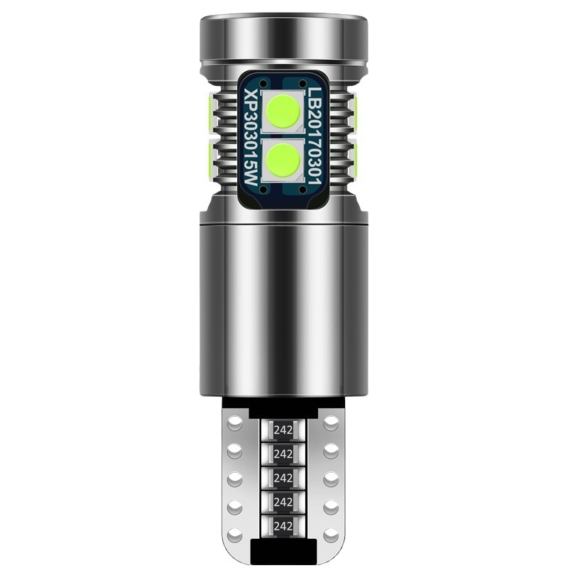 Lumină de poziție auto LED T10 3030 9SMD (12V, 0.6A, 7.2W, 700 lm, LED)