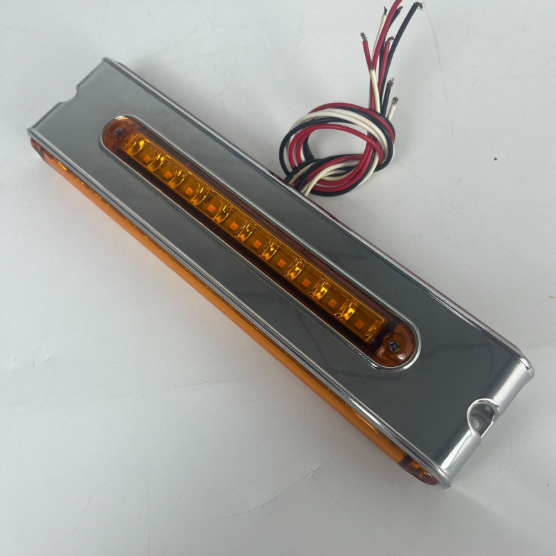 Set bočnih svjetala kamiona - LED indikatori i bočna svjetla, 12V, IP65, 240×60×25 mm, model Dkf-bd-0008
