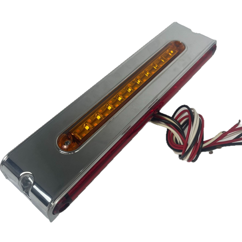 Set bočnih svjetala kamiona - LED indikatori i bočna svjetla, 12V, IP65, 240×60×25 mm, model Dkf-bd-0008