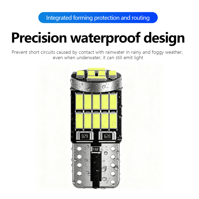 Automobilska LED svjetla za vožnju unatrag s dekodiranjem, T15 4014 45SMD, visoka svjetlina, univerzalno (12V, 2W, 0,16A)