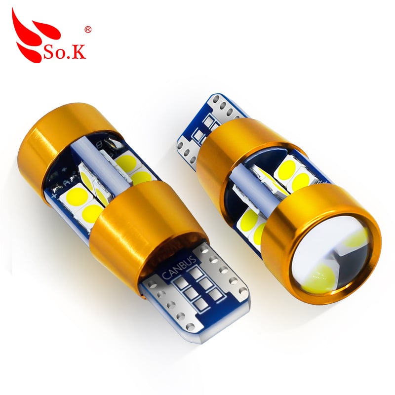 Lumină LED pentru plăcuța de înmatriculare, T10-3030 19SMD, IP67, 12-24V, 1.8W