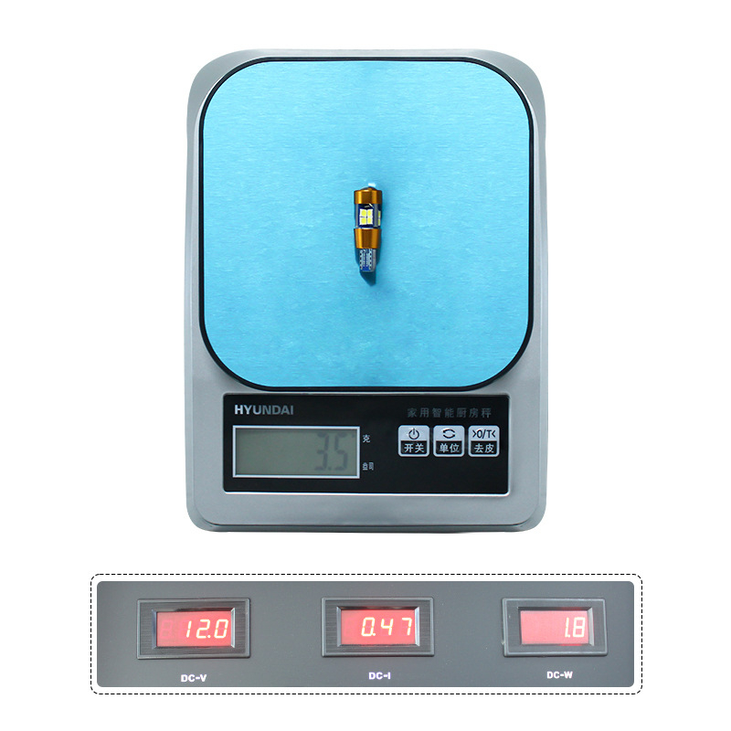 Lumină LED pentru plăcuța de înmatriculare, T10-3030 19SMD, IP67, 12-24V, 1.8W