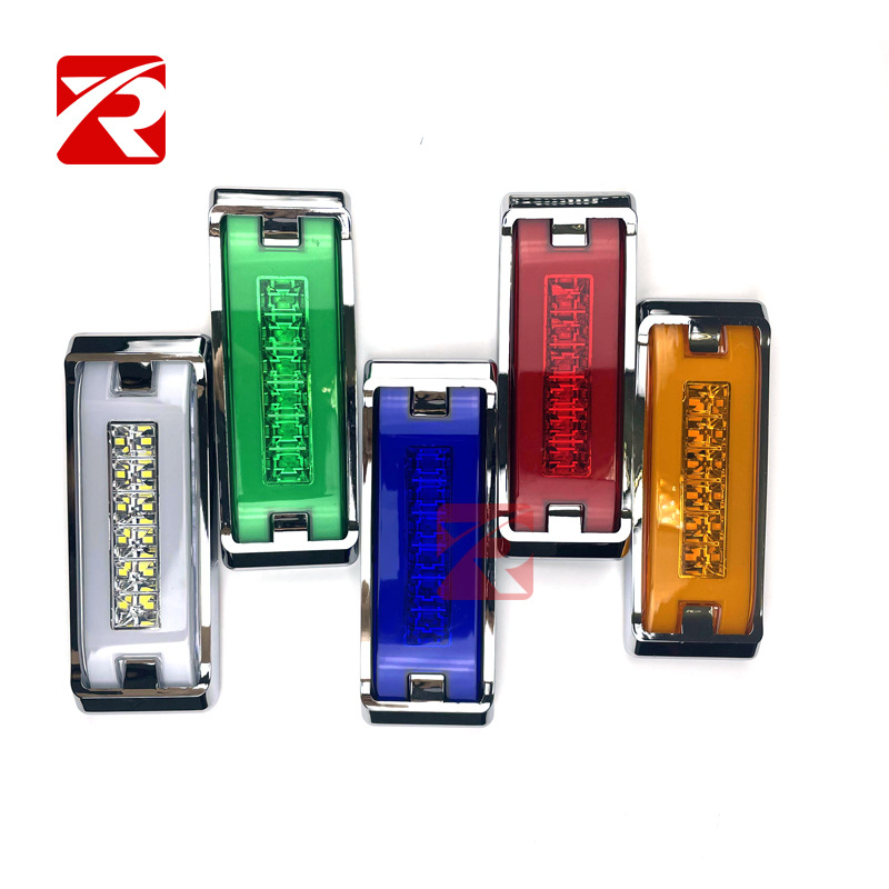 RX-8101 Lumină laterală pentru camion și semiremorcă, 29-LED, 12-24V, IP65, 24W LED