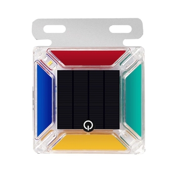 Napelemes villogó lámpa teherautóhoz LED-del, 5–10W, vezeték nélküli, PC műanyag + vas keret, autók, teherautók és elektromos járművek számára