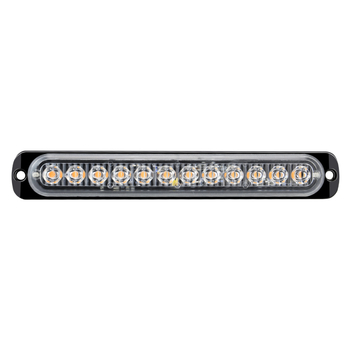 DXZ bočna tračna svjetiljka za kamion, ultra-tanka, 12-LED strob svjetlo, 12–24V, 36W aluminijsko kućište, model I-BS-C-12LED
