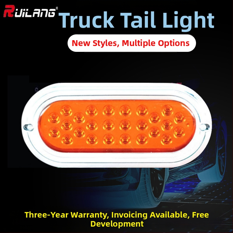 LED galinis žibintas sunkvežimiui, modelis 788, ABS korpusas, galia 240W, universali suderinamumas