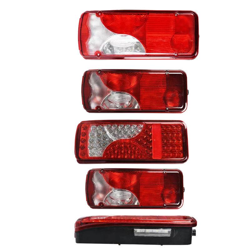 LED hátsó lámpa teherautóhoz, modell 788, ABS ház, 240W teljesítmény, univerzális kompatibilitás