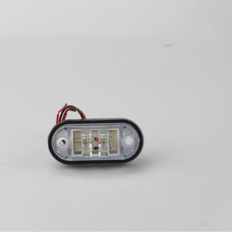 LED kružno svjetlo indikatora za kamione, visokou jačinom bočni signal i dnevno svjetlo, ugrađeni nosač na stražnjem poklopcu, 12V/24V