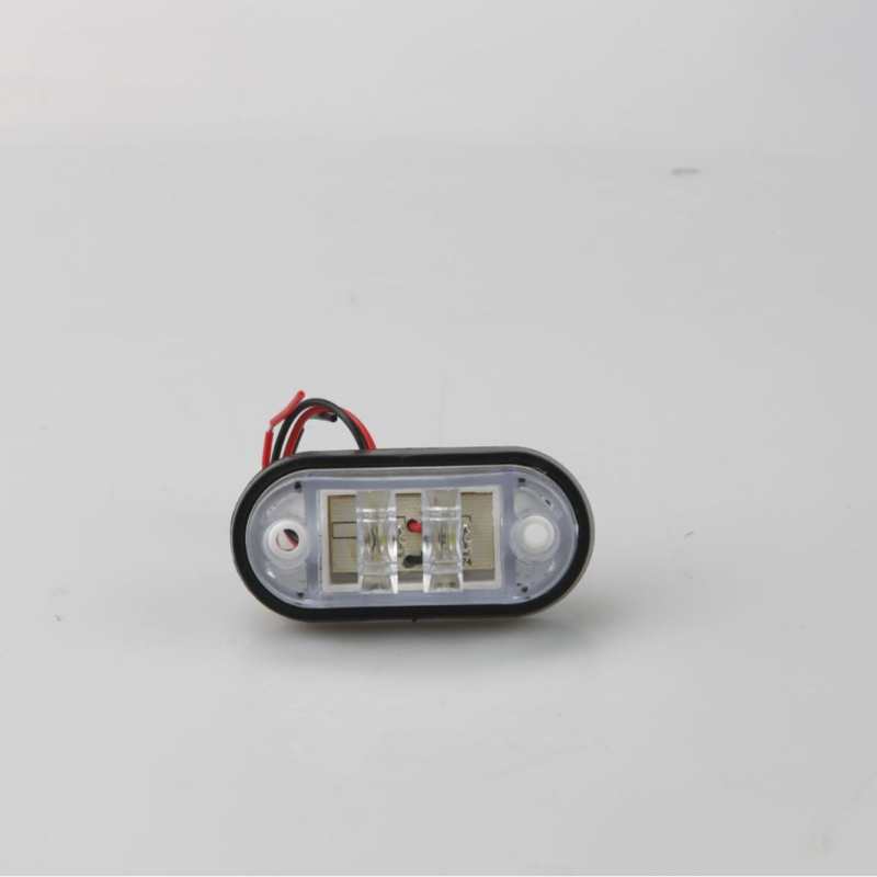 LED kružno svjetlo indikatora za kamione, visokou jačinom bočni signal i dnevno svjetlo, ugrađeni nosač na stražnjem poklopcu, 12V/24V