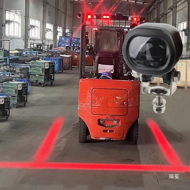 Keltuvo zonos ribos šviesa su tiesioginės linijos įspėjimu ir atbulinės eigos signalu (LED, 20-30W, universalus 12-80V)