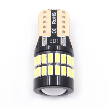 T10 LED rendszámtábla világítás 37SMD dekóddal, 12V, 1.8W, 260lm, LED 3030+3014, élettartam 50 000 óra