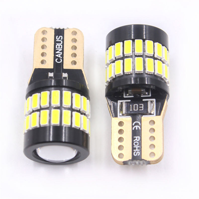 T10 LED rendszámtábla világítás 37SMD dekóddal, 12V, 1.8W, 260lm, LED 3030+3014, élettartam 50 000 óra
