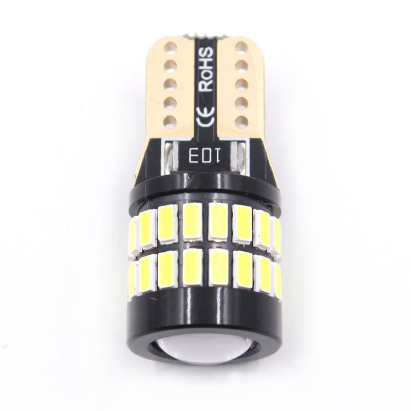 T10 LED rendszámtábla világítás 37SMD dekóddal, 12V, 1.8W, 260lm, LED 3030+3014, élettartam 50 000 óra