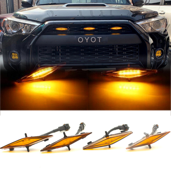 Lampa srednje rešetke - ABS + LED, 12V, 6000 lm, 50000 h, za Toyota 4Runner