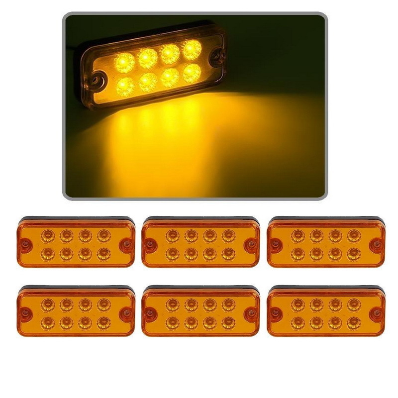 Lumină laterală de camion, 8-LED, 12V, LED, ABS