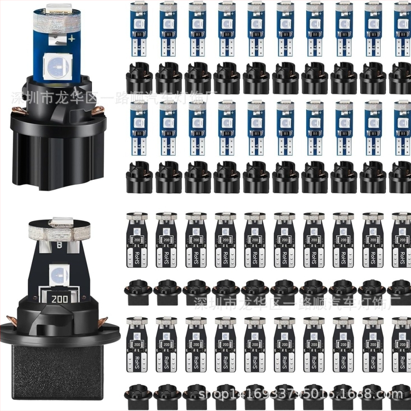 Automašīnas instrumentu apgaismojums T5/T10, LED 3030, 1.5W, 12V, 6000K