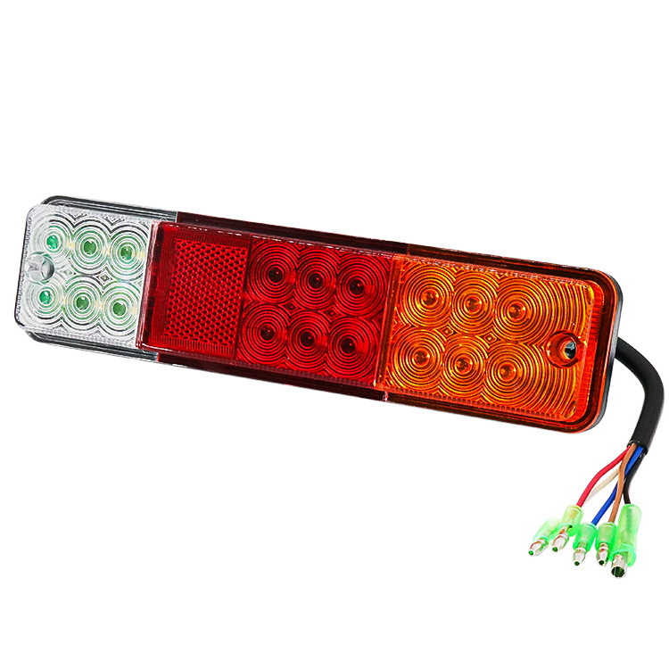 Zadnja LED svjetiljka za viljuškar, trobojna LED, 12-80V, 8W, model zs-2002, vijek trajanja 10000h
