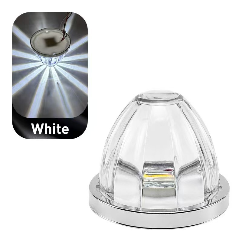 Kamionska bočna LED indikacijska svjetiljka, plastična, 12–24 V, univerzalna kompatibilnost