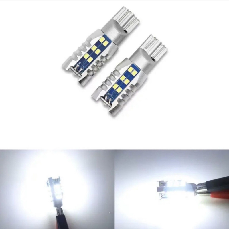 Autó LED izzó T10/T15/T16 W16W | 12V • 7.56W • 1320LM • SMD 2016 • Alumínium