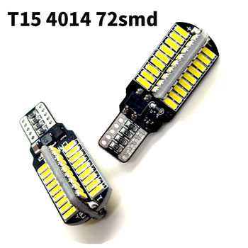 LED автомобилно осветление T15 4014 72SMD за задно светло — 12V, 5W, 500 lm